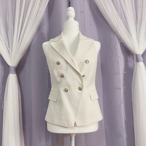 White House Black Market Vest